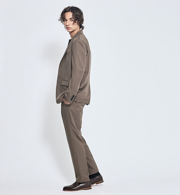 ABAHOUSE「【セットアップ対応】デニムライク ジャケット / FLEX JACKET / 2」|テーラードジャケット|