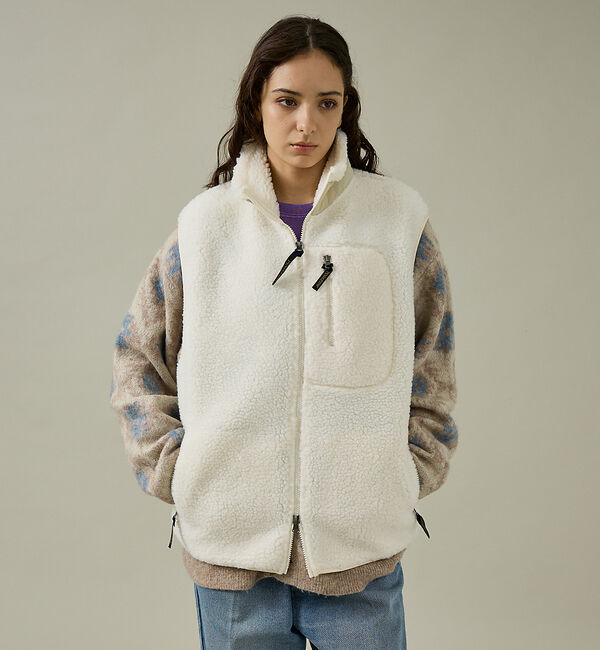 ABAHOUSE「【PENDLETON/ペンドルトン】Jaqared Boa Stand Vest」|アウトドア|