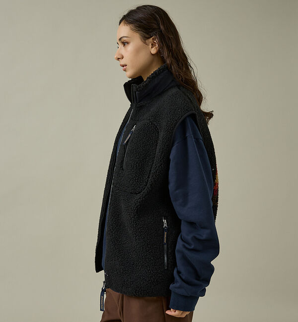 ABAHOUSE「【PENDLETON/ペンドルトン】Jaqared Boa Stand Vest」|アウトドア|