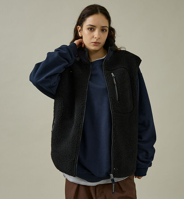 ABAHOUSE「【PENDLETON/ペンドルトン】Jaqared Boa Stand Vest」|アウトドア|