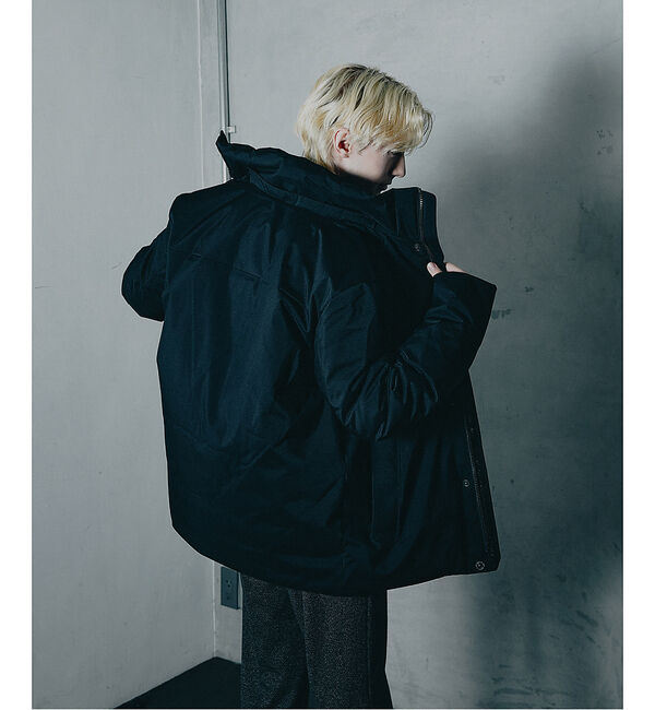 ABAHOUSE「【CAPE HORN】別注カラー / COCKBURN / フーデット ショート」|ダウン|