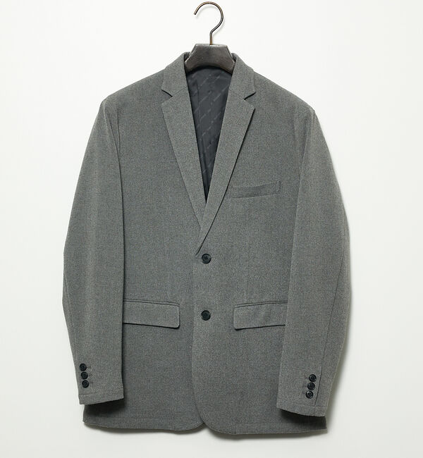 ABAHOUSE「【WINTER SHIELD】カシミヤタッチ ジャケット / セットアップ対応」|テーラードジャケット|グレー