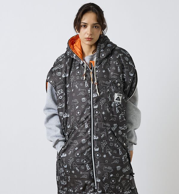 ABAHOUSE「【POLER/ポーラー】 REVERSIBLE NAPSACK/リバーシブルナッ」|その他|ブラック