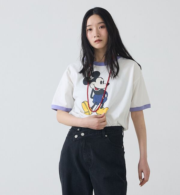 ABAHOUSE「【JACKSON MATISSE / ジャクソン マティス】Mickey Mou」|Tシャツ・カットソー|