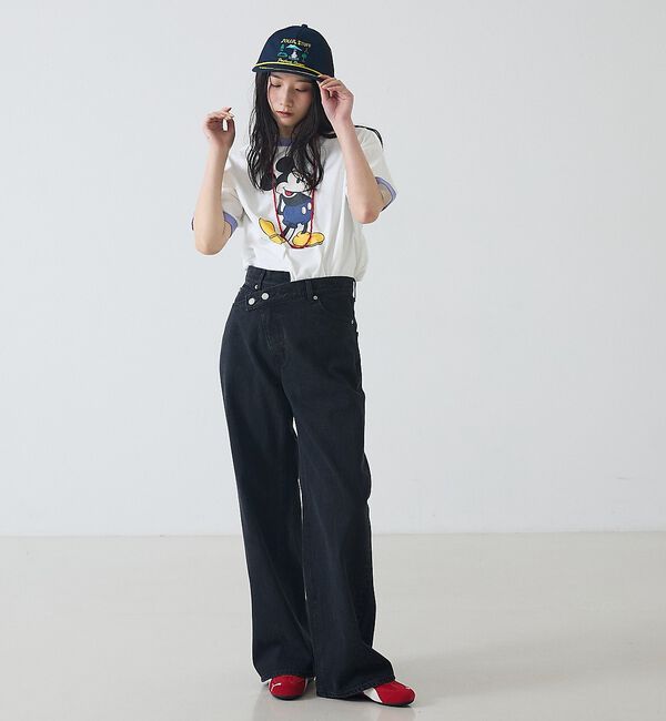 ABAHOUSE「【JACKSON MATISSE / ジャクソン マティス】Mickey Mou」|Tシャツ・カットソー|