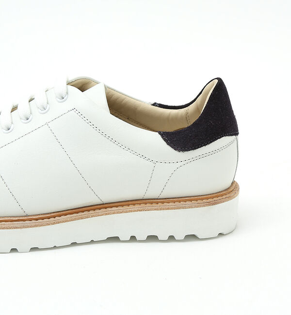 alfredoBANNISTER「【一部店舗＋WEB限定】レザー ウェルト 厚底ソール レースアップ スニーカー」|スニーカー|