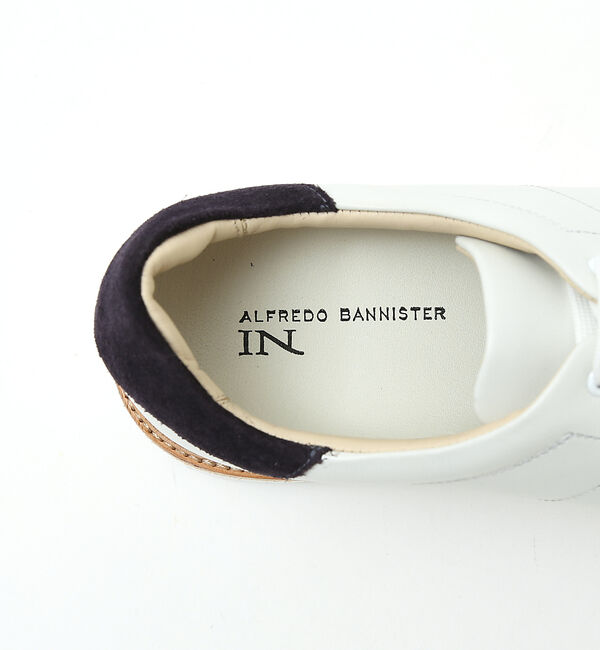 alfredoBANNISTER「【一部店舗＋WEB限定】レザー ウェルト 厚底ソール レースアップ スニーカー」|スニーカー|