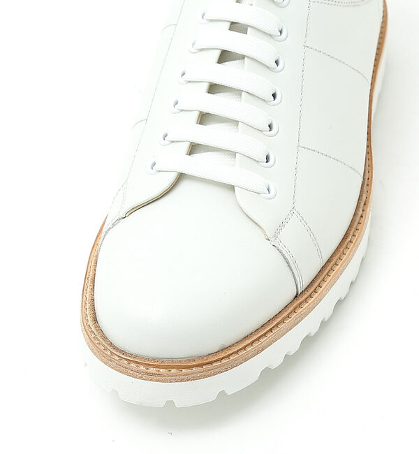 alfredoBANNISTER「【一部店舗＋WEB限定】レザー ウェルト 厚底ソール レースアップ スニーカー」|スニーカー|