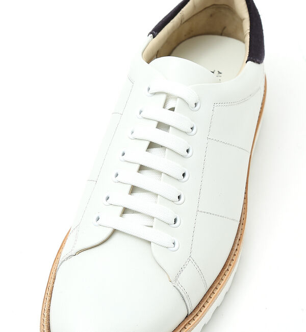 alfredoBANNISTER「【一部店舗＋WEB限定】レザー ウェルト 厚底ソール レースアップ スニーカー」|スニーカー|