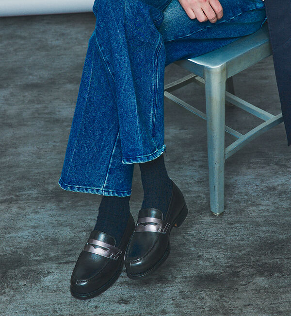 alfredoBANNISTER「グットイヤーウェルト製法 クラシック コインローファー」|ローファー|