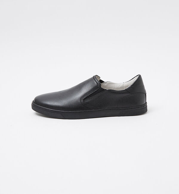 alfredoBANNISTER「【WEB別注】究極のベーシック オールレザースリッポンスニーカー」|スニーカー|