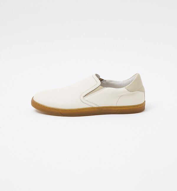 alfredoBANNISTER「【WEB別注】究極のベーシック オールレザースリッポンスニーカー」|スニーカー|