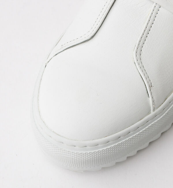 alfredoBANNISTER「【Margom社】ビッグストラップ レザー スリッポン スニーカー」|スニーカー|