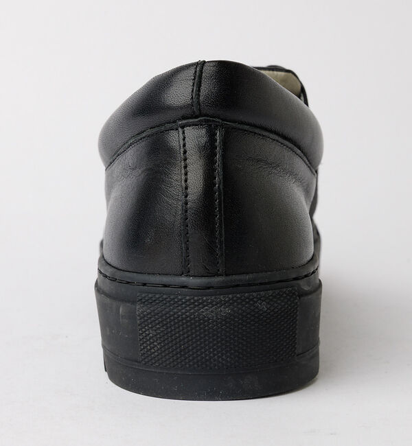 alfredoBANNISTER「【Margom社】ビッグストラップ レザー スリッポン スニーカー」|スニーカー|