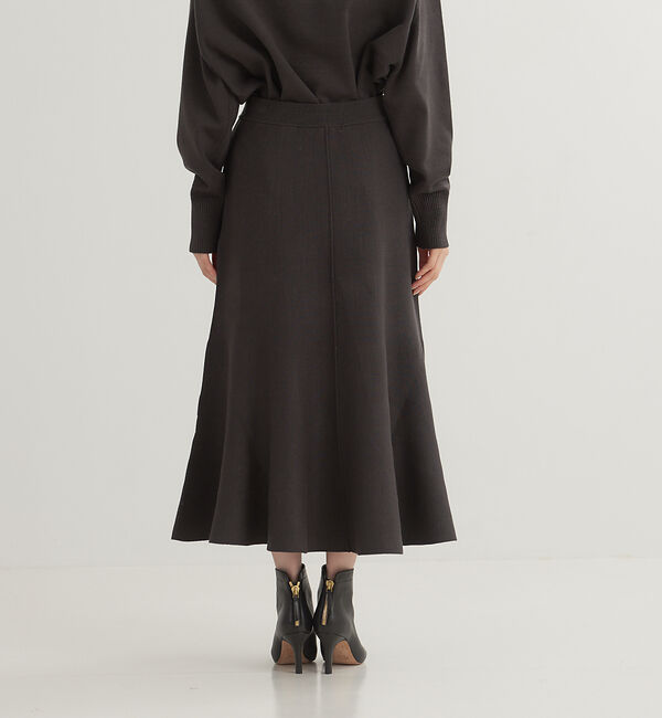 Rouge vif「【セットアップ対応】フレアニットスカート」|スカート|