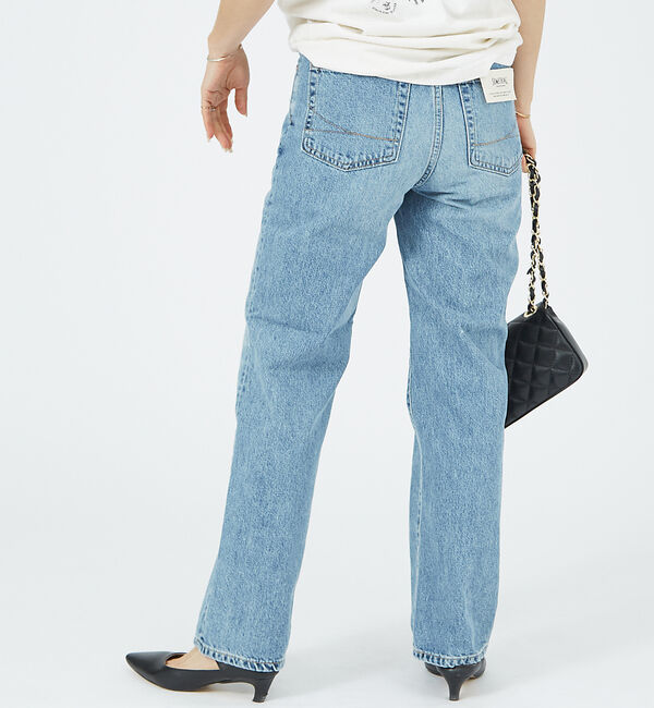 Rouge vif「＜25SS新色＞【SOMETHING/サムシング】ELSA ヴィンテージ ストレ」|デニム|