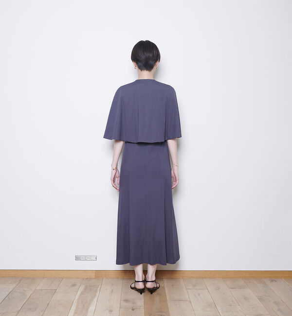 Rouge vif「ライトポンチケープ付き２WAYワンピース」|ワンピース|