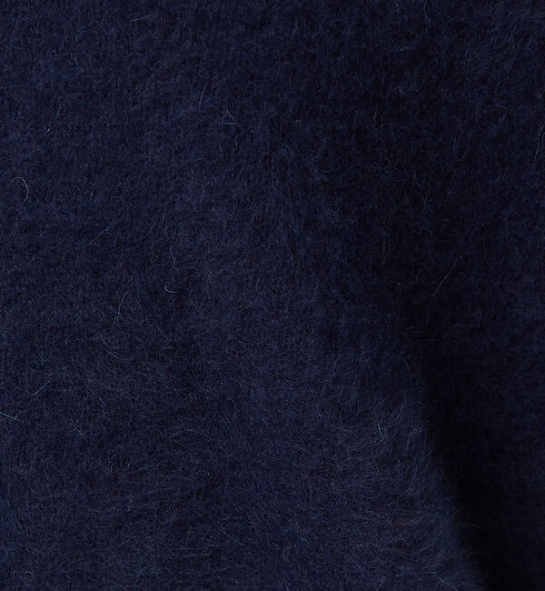 Rouge vif「フォックスウールVネックラウンドヘムニットプルオーバー」|ニット・セーター|