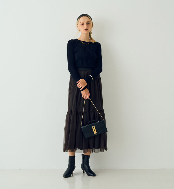 Rouge vif「【一部店舗限定】ポインテッドトゥ ショートブーツ(6cm)」|ショートブーツ|