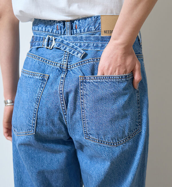 Rouge vif「【NEEDBY heritage/ニードバイヘリテージ】KOH ワイドストレート」|デニム|