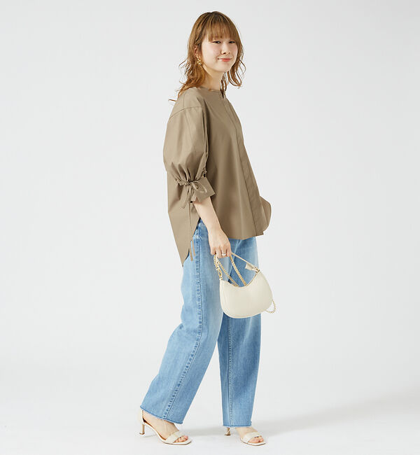 Rouge vif「スラッシュカフス・パフ袖ブラウス」|シャツ・ブラウス|