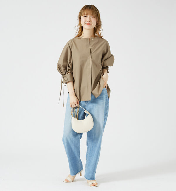 Rouge vif「スラッシュカフス・パフ袖ブラウス」|シャツ・ブラウス|