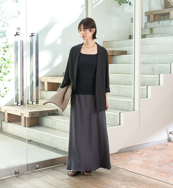 Rouge vif「エアリーシャツジャケット」|テーラードジャケット|