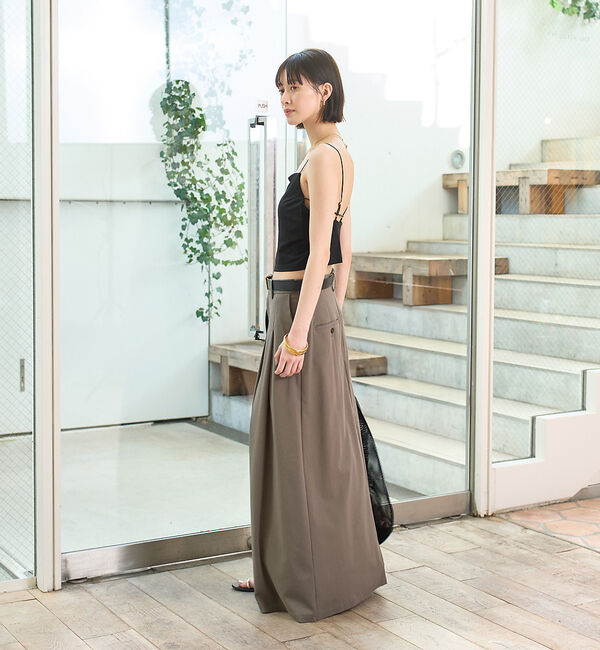 Rouge vif「サイドテープカップ付きキャミ」|キャミソール|