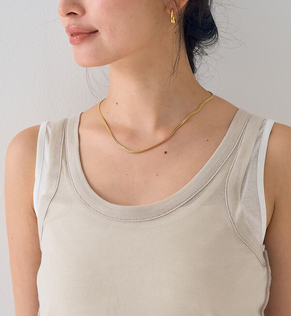 Rouge vif「【2枚セット】レイヤードカットタンクトップ」|キャミソール|