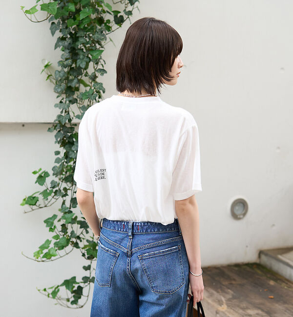 Rouge vif「シアーロゴTシャツ」|Tシャツ・カットソー|