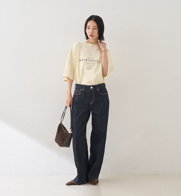 Rouge vif「ピグメントロゴBIG Tシャツ」|Tシャツ・カットソー|