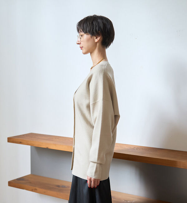 Rouge vif「変形オーバールーズニットカーディガン」|カーディガン|