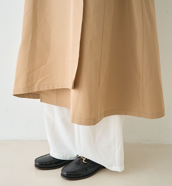 Rouge vif「【2サイズ展開】撥水NEWロングトレンチコート」|トレンチコート|