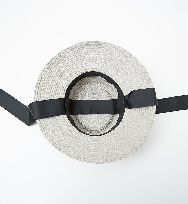 Rouge vif「【Ruben/ルーベン】リボン付き麦わらハット/RUS-8309【WEB限定】」|その他|