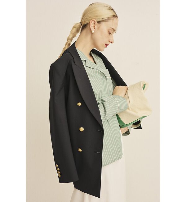 Rouge vif「【セットアップ対応】オープンカラーシャツ」|シャツ・ブラウス|