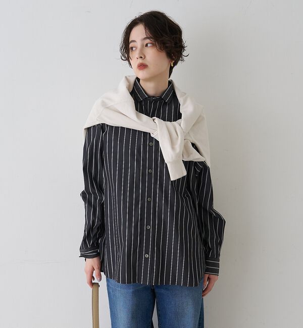 Rouge vif「【定番人気2026SS新作】【TICCA/ティッカ】スクエアビッグシャツ」|シャツ・ブラウス|