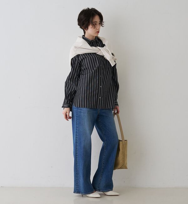 Rouge vif「【定番人気2026SS新作】【TICCA/ティッカ】スクエアビッグシャツ」|シャツ・ブラウス|