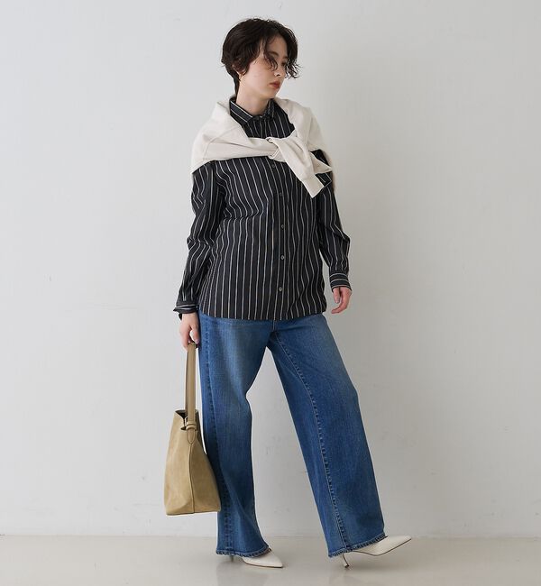 Rouge vif「【定番人気2026SS新作】【TICCA/ティッカ】スクエアビッグシャツ」|シャツ・ブラウス|