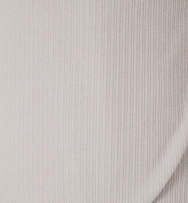 qualite「ツィストテレコノースリーブ」|Tシャツ・カットソー|