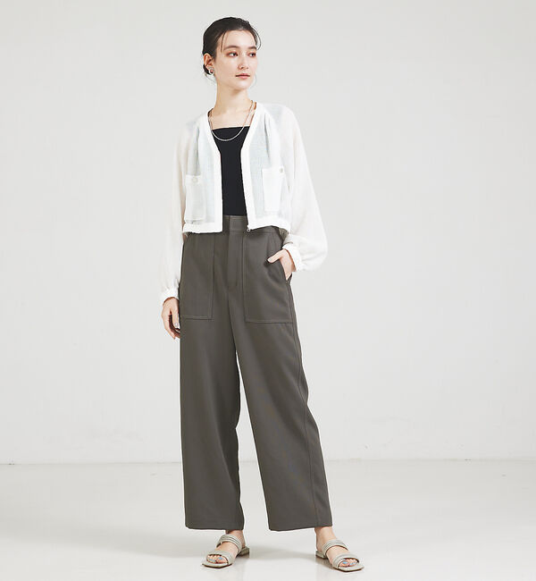 qualite「ドライカルゼアウトポケットパンツ」|その他|