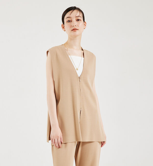 qualite「レーヨンストレッチジレ」|ベスト・ジレ|