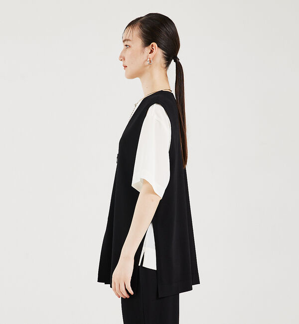 qualite「レーヨンストレッチジレ」|ベスト・ジレ|