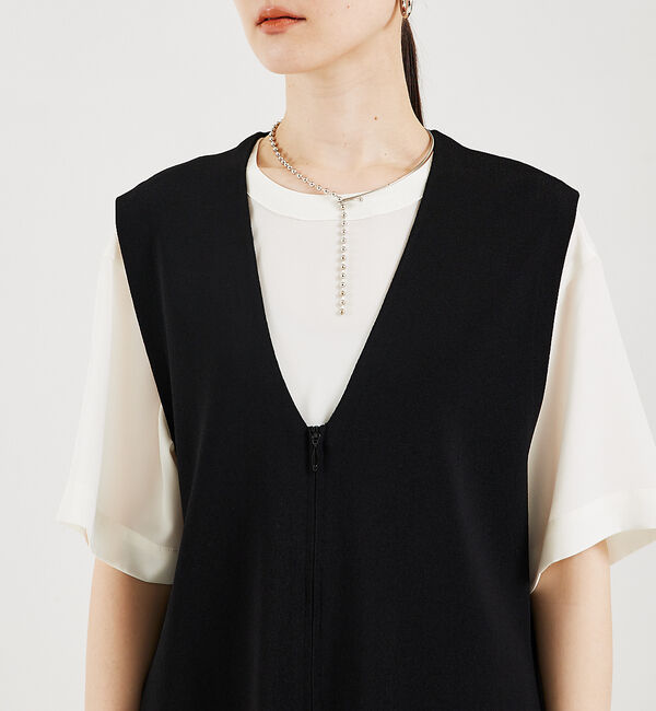 qualite「レーヨンストレッチジレ」|ベスト・ジレ|