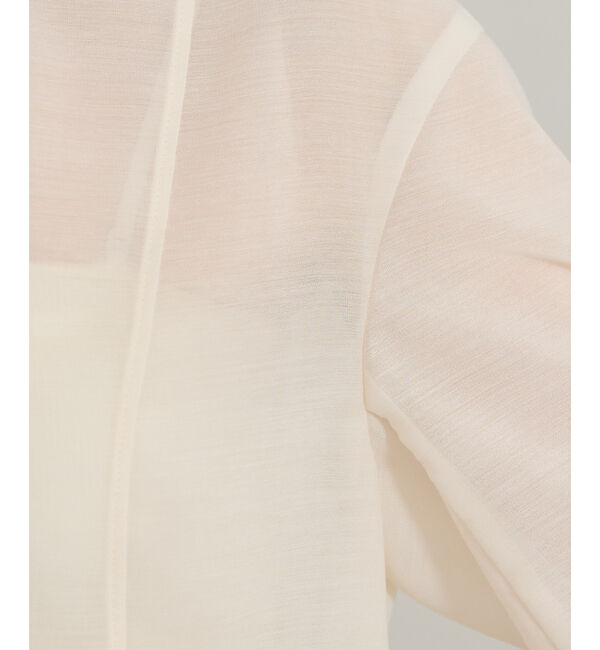 qualite「カーヴィングブラウス」|シャツ・ブラウス|