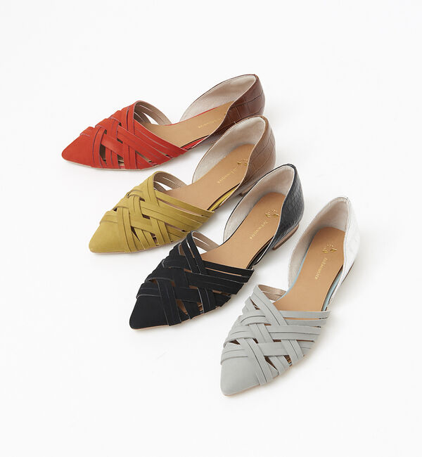 AU BANNISTER「メッシュセパレートパンプス」|パンプス|