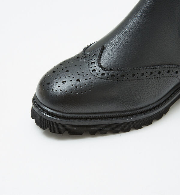 AU BANNISTER「【販売店舗限定】メダリオンサイドゴアショートブーツ」|ショートブーツ|