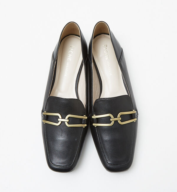 AU BANNISTER「バブーシュビットモカスクエアローファー」|ローファー|