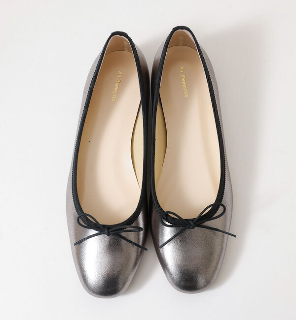 AU BANNISTER「【晴雨兼用】ソフトスクエアトゥバレエシューズ」|レインシューズ|