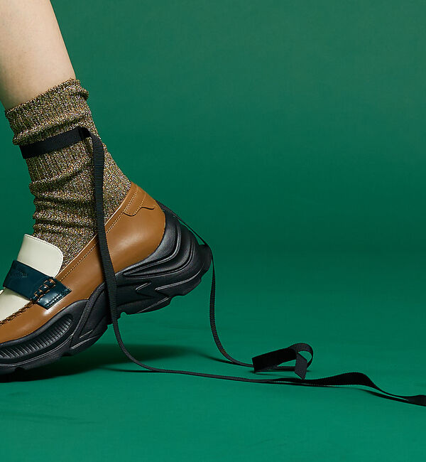 AU BANNISTER「●FAKUI リボンソックス(ラメ)」|その他|