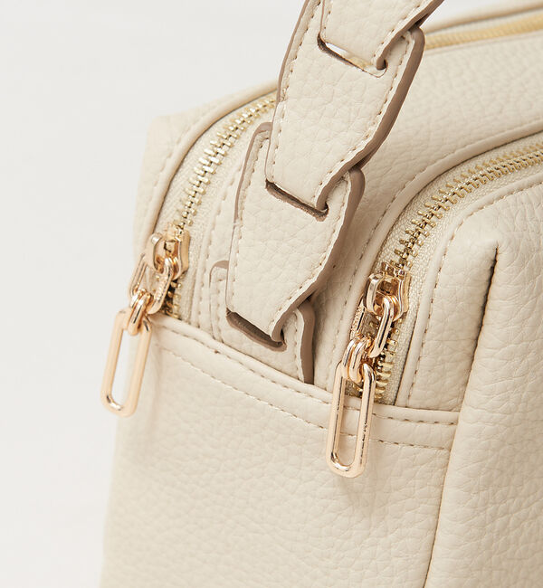 LOWELL things「【TVドラマ使用商品】Frec/WファスナースクエアショルダーBAG」|ショルダー・メッセンジャー|